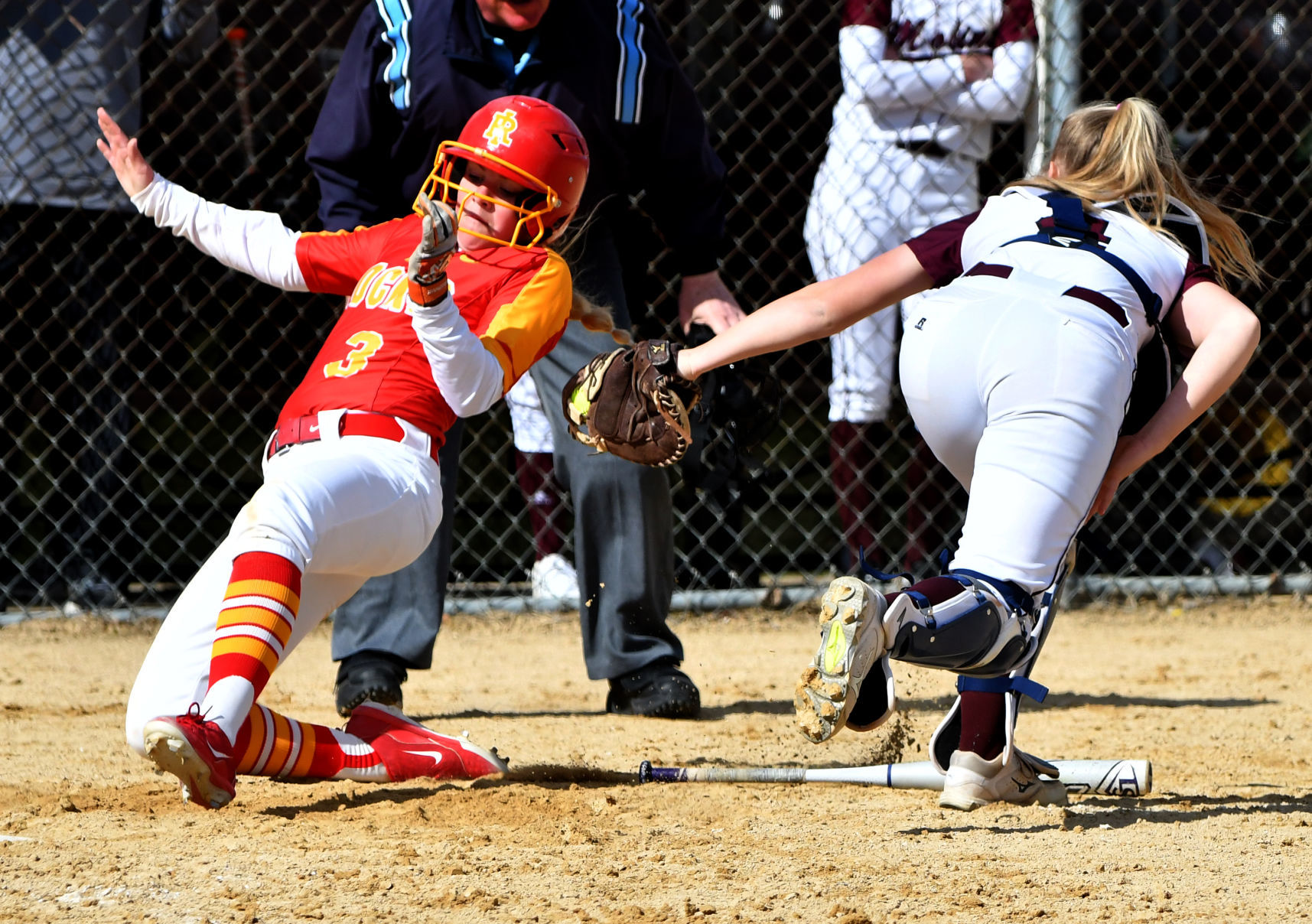 Rock Island vs Moline softball